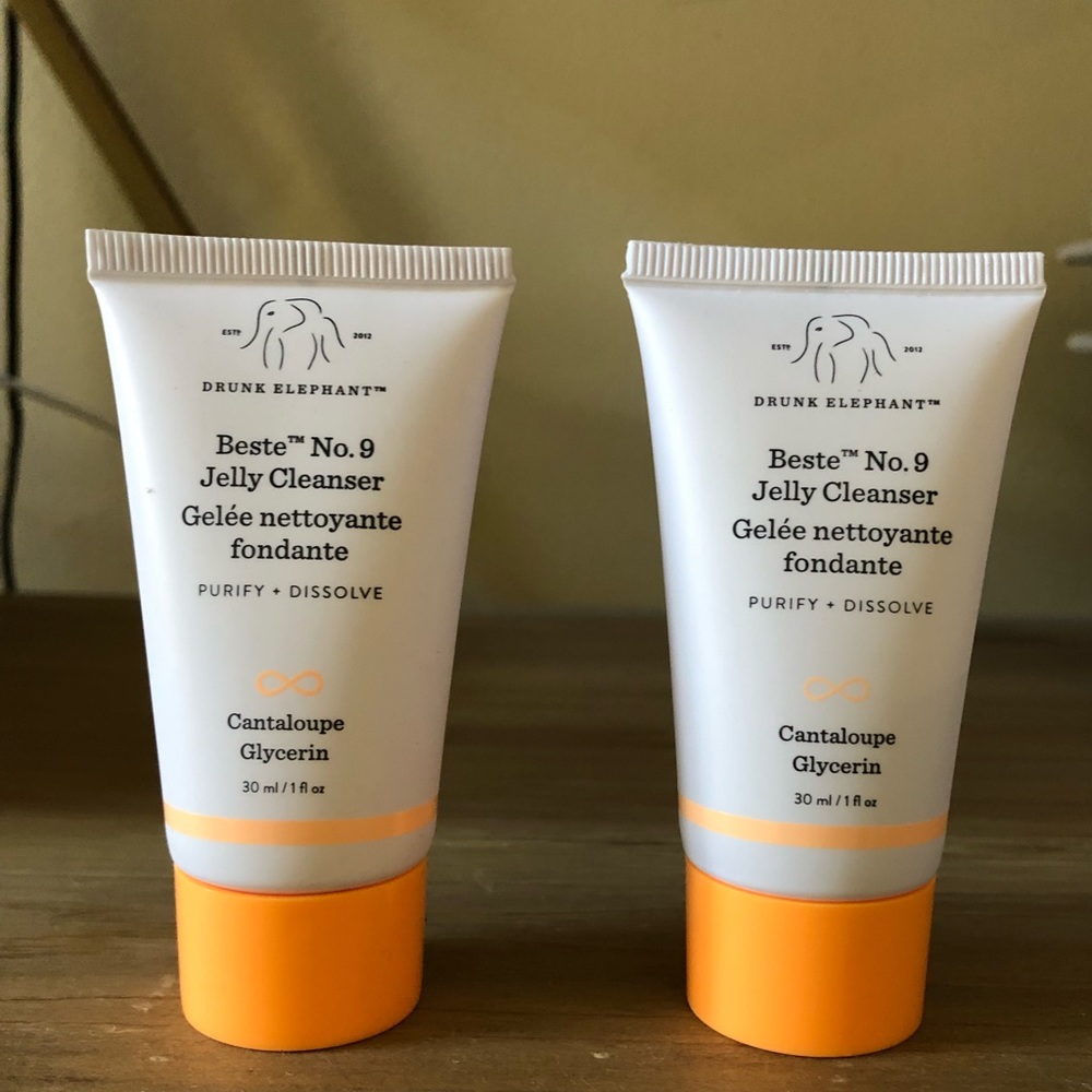 2 Drunk Elephant Cleansers